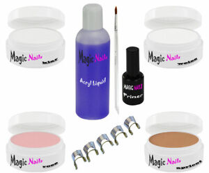 Acryl Set Starterset Liquid Pulver Acrylpulver Pinsel Primer Nagel