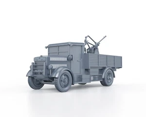 WWII ITALIAN - AUTOCANNONE 20 65 FIAT SPA 38R - 1/56 1/72 1/87 1/100 3D PRINTED - Picture 1 of 4