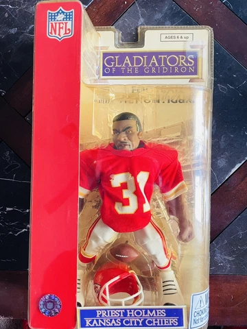 NFL Kansas City Chiefs Gladiators Of The Gridiron Priest Holmes #31 Collectible Cover