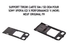 SUPPORT TIROIR CARTE SIM / SD POUR SONY XPERIA XZ/ X PERFORMANCE/ X (NOIR)