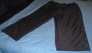 MEN'S PANTS - EXERCISE - WARM UP PANTS - BOTTOMS - TEK GEAR - XXL - BLACK - Picture 1 of 2