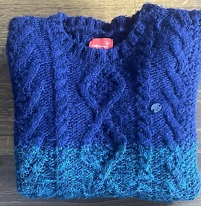 Boys #Adolfo Dominguez knitted Wool Blended Sweater#Size/8 - Picture 1 of 7