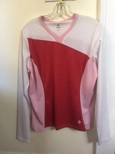 New Women's Specialized Stella Jersey Top Long Sleeve Large Pink - Picture 1 of 2