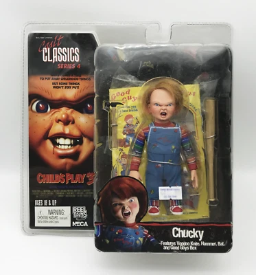 CHUCKY Child's Play 3 NECA Reel Toys Cult Classics Series 4 Figure 2006 Complete - Image 1 of 2
