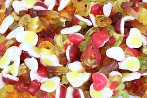 1kg Jelly Mix - Assortment Of Gummy Jelly Pick n Mix Party Sweets