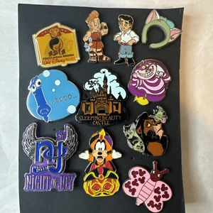 Disney Trading Pins Lot Of 11 Pins No Duplicates - Picture 1 of 8