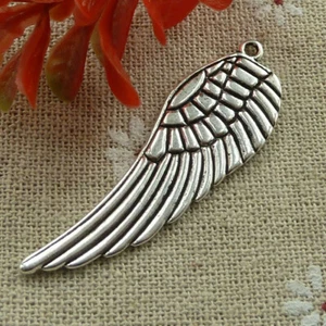 Free Ship 40pcs tibetan silver wing charms pendant 50X16mm L-1176 - Picture 1 of 4