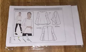Style Arc Sewing Pattern Harlow Top Women Sizes 4-16 New Uncut - Picture 1 of 1