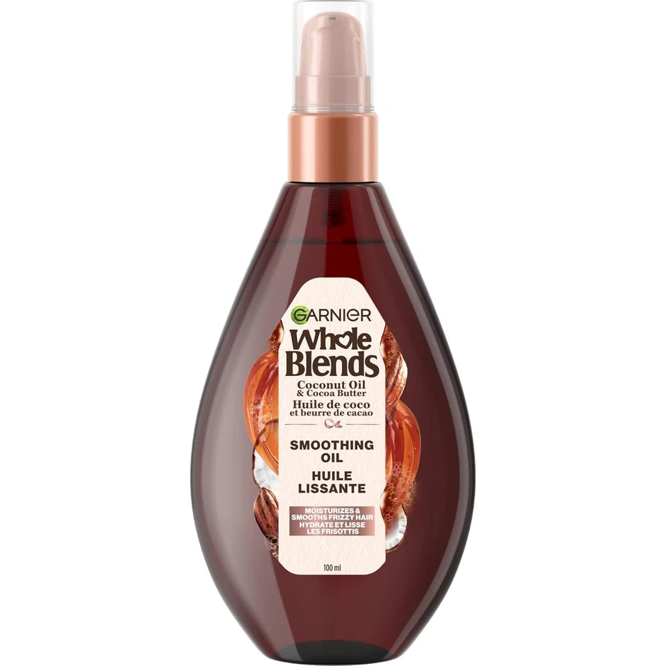 Garnier Whole Blends Smoothing Oil Coconut Cocoa Butter 3.4oz