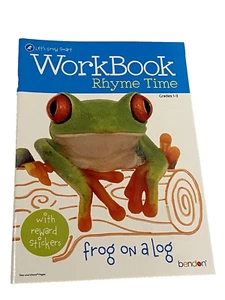 lets grow smart work book rhyme time grades 1 2 3 bendon educational stickers  - Bild 1 von 2