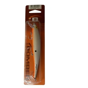 Bomber Long A B15A Saltwater Fishing Lure Minnow Orange Silver Treble Hooks NEW - Picture 1 of 4