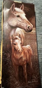 200 X Joblot HORSE & FOAL Drawing/painting Print 20” X 8” Picture Print - Picture 1 of 5