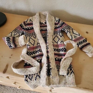 Cat & Jack Very Cute Little Girls Knit Cardigan Sweater  Cardigan Size XS ~ 4/5 - Picture 1 of 4