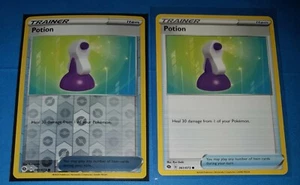 3x Potion 061/073 (1 reverse holo) Pokemon card Champion's Path common NM - Picture 1 of 2