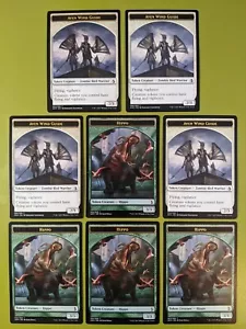8 DOUBLE SIDED Aven Wind Guide & Hippo Token Amonkhet MTG 8 - Picture 1 of 1