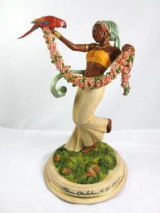 Thomas Blackshear Ebenholz Visionen Figur signiert & nummeriert Artist Proof Papagei - Bild 1 von 8