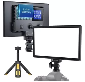 RALENO PLV-S116 LUZ SUAVE 3200K-5600K Temperatura Doble Color - Batería 4000mAH - NUEVA EN CAJA * - Imagen 1 de 8
