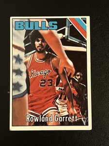 1975 Topps Basketball #42 Rowland Garrett Chicago Bulls