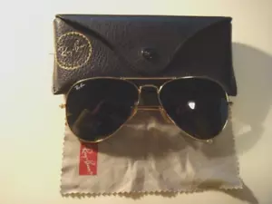 Ray-Ban Aviator Sonnenbrille Large Metal (RB3025 L0205 58-14 3N), Silber ! - Bild 1 von 11