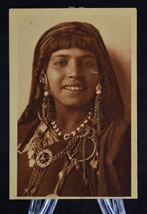 Postal Niña Mexicana Trenzas México - Imagen 1 de 2