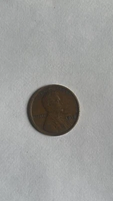 RARE ERRORS COIN 1919 Wheat U.S. Penny U. S. Currency No Mint Mark and L On Rim - Image 1 of 2