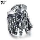 High Quality TT 316L Stainless Steel Pirate Ring (RZ192) NEW