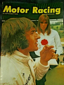 GERMAN & BRITISH GRAND PRIX 1969 JACKY ICKX BRABHAM JOCHEN RINDT JACKIE STEWART - Picture 1 of 7