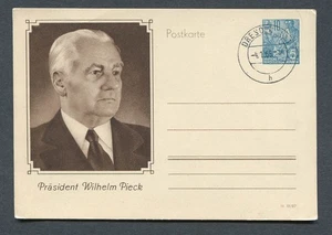 Alemania - RDA: estacionaria Pieck de 1956 - CTO - Imagen 1 de 1