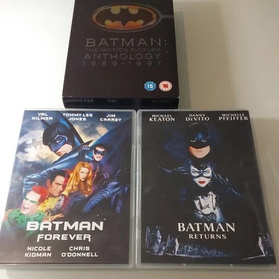 Batman - The Motion Picture Anthology 1989-1997 (Box Set) (DVD, 2009) - Image 1 of 4