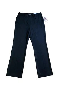 Neu mit Etikett Liz Claiborne Sophie klassische heimlich schlanke Hose 14T schwarz - Bild 1 von 5