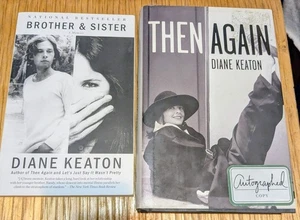 2 by Diane Keaton: Then Again HC & Signed and Brother & Sister ppbk COLLECTIBLE! - Bild 1 von 1