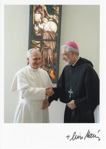Original signiertes Foto Kurienbischof Luis Marin - Papst Leo XIV. - Bild 1 von 1