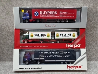 HERPA HO / 1:87 JOB LOT OF MERCEDES TRUCKS . - Image 1 of 4
