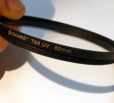 Chiaro T99 62mm Lens Protect clear Filter UV Wide angle Low Profile thin - Image 1 of 4