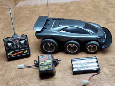 Vintage Tyco 49 MHz 9.6v GRAY SCORCHER RC - GOOD CONDITION - WORKS GREAT!  (#33) - Image 1 of 4