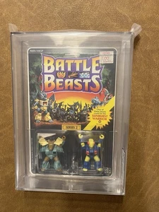 Battle Beasts AFA 80 Major Moose & Delta Chameleon MOC Vintage 1987 Series 2 Neu - Bild 1 von 15