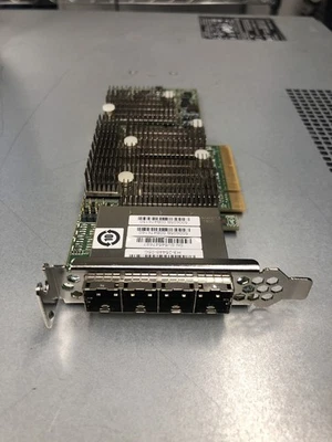 LSI 9206-16e 6Gb/s 16-Port SATA SAS PCI-e 3.0 x8 External HBA SAS2308 LP SFF8644 - Image 1 of 4