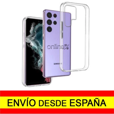 ONLINEX® Funda Silicona para SAMSUNG GALAXY S23 ULTRA Protector TPU Transparente a5731
