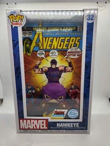 #32 Hawkeye SPECIAL EDITION AVENGERS COLLECTION Marvel Comic Covers Funko Pop - Picture 1 of 6
