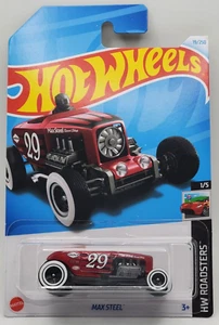 2024 Hot Wheels Red Max Steel HW Roadsters #19 - Picture 1 of 1