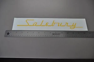New Salsbury Water Slide DECAL SET (3) Fox Grips #263 - Picture 1 of 3