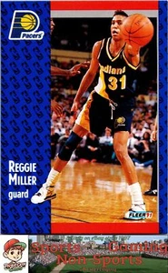1991-92 Fleer #83 Reggie Miller 006234 - Bild 1 von 2