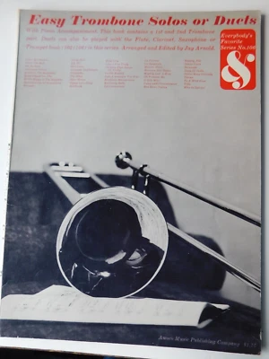 Easy Trombone Solos or Duets Everybody's Favorite #106 - Image 1 of 3