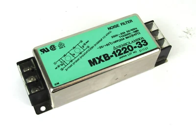 Nemic-Lambda MXB-1220-33 Noise Filter 250V 20A 50/60Hz - Image 1 of 3