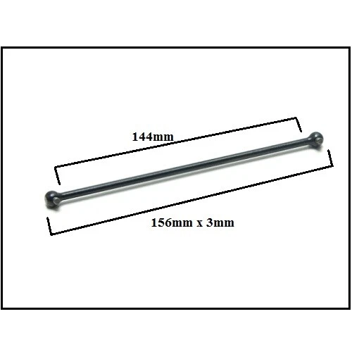 Antriebswelle Baum Ersatzteile CEN Racing MD036 Shaft 156X3mm Part Modell - Bild 1 von 1
