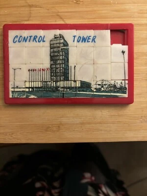 vintage slide puzzle Control Tower Pieces Don’t Seem To All Slide  - Image 1 of 4