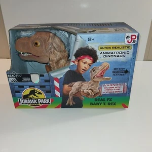 Jurassic Park World REAL FX BABY T-REX Realistic Animatronic Dinosaur Brand NEW - Picture 1 of 11