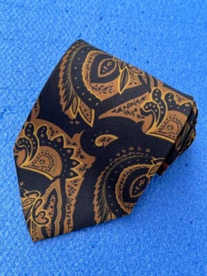 Auténtica corbata de seda multicolor CLUB 92 Aquascutum of London florales Foto 1 de 4