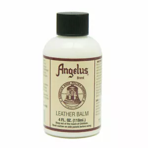 Angelus Cuero Bálsamo Cera Acondicionador Esmalte Limpiador Para Zapatos Bota Chaqueta Bolsos - Imagen 1 de 3