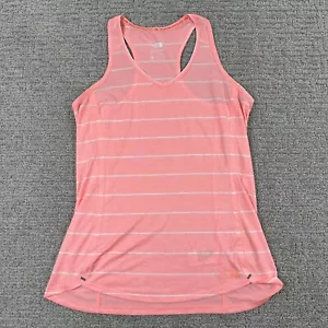 Camicia The North Face piccola S rosa a righe canotta flash a secco leggera donna - Foto 1 di 11